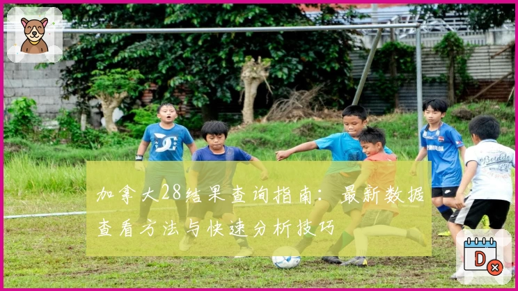 加拿大28结果查询指南：最新数据查看方法与快速分析技巧